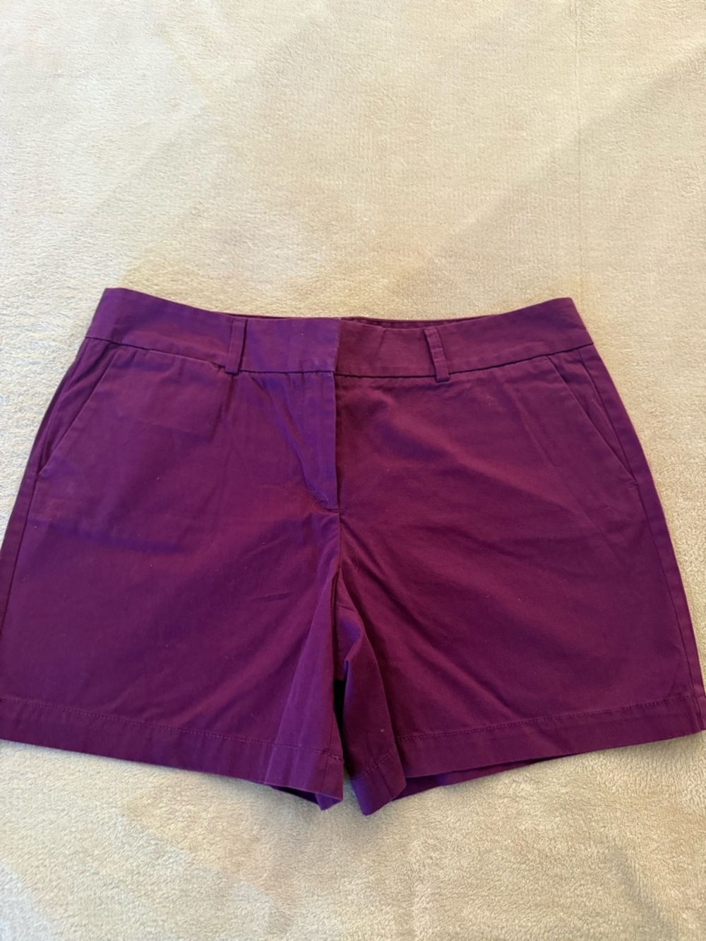 LOFT Purple Tailored Short Bermudas